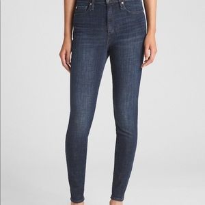 Gap High Rise True Skinny Jeans